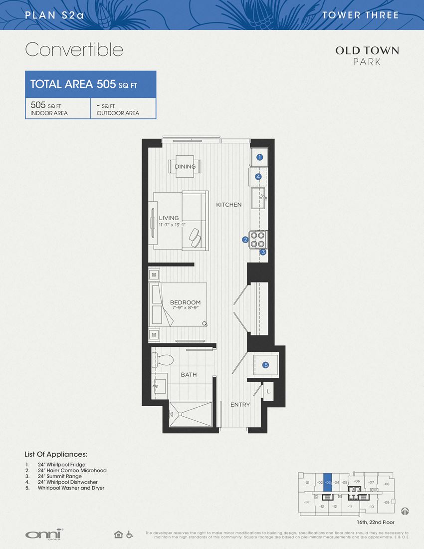 Plan S2a - Tower THREE
